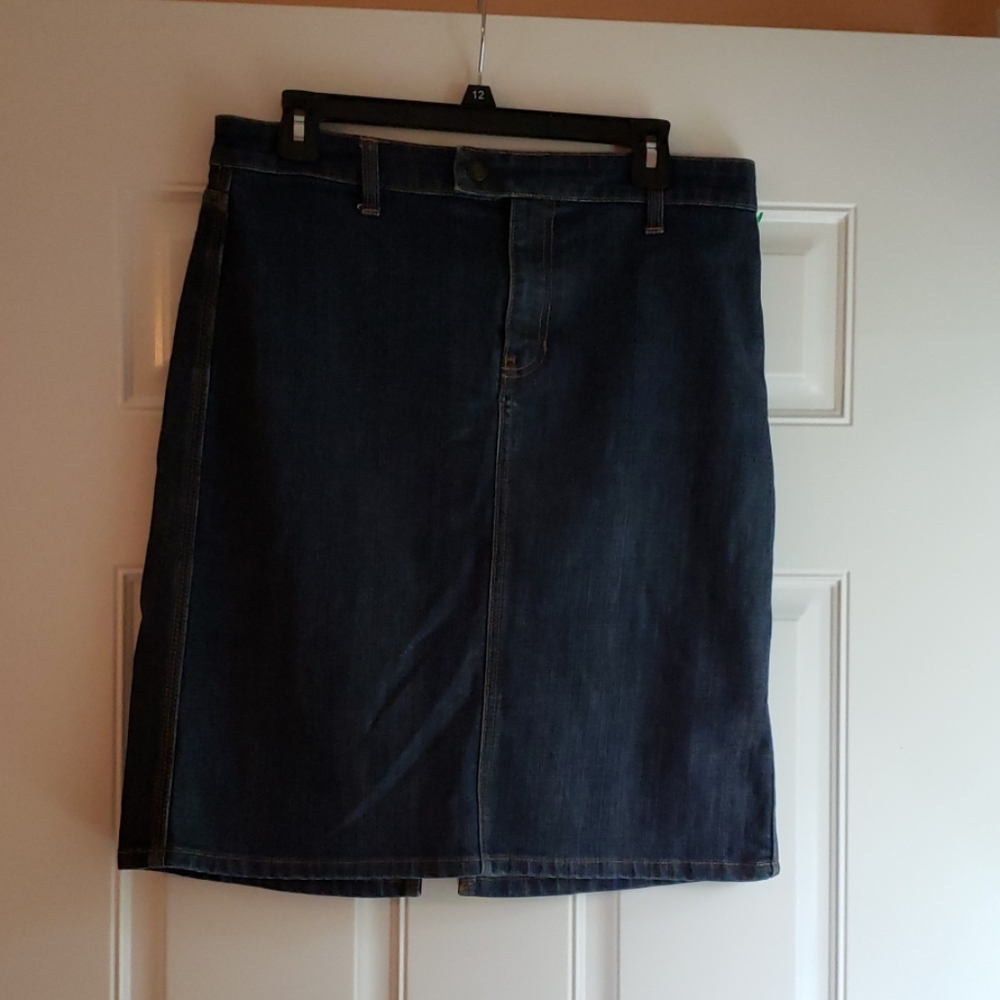 Gap Denim Jean Skirt  10